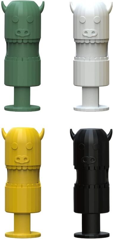 4er-Pack rutschfeste Lebensmittelbeutelklammern zum Verschließen und Aufbewahren von Lebensmitteln - Lntyq