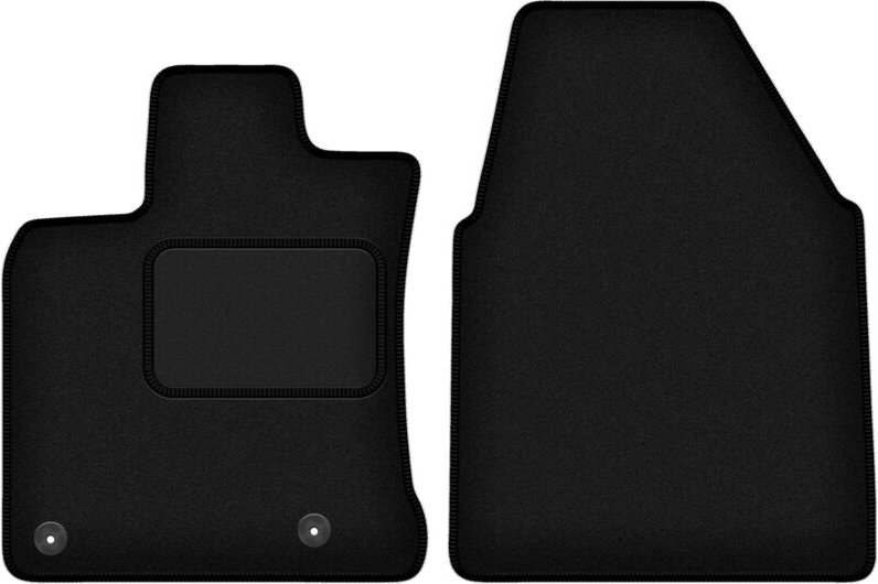 Vordere Matten schwarz für: Nissan Qashqai I J10 (breit) Crossover (2007-2013)