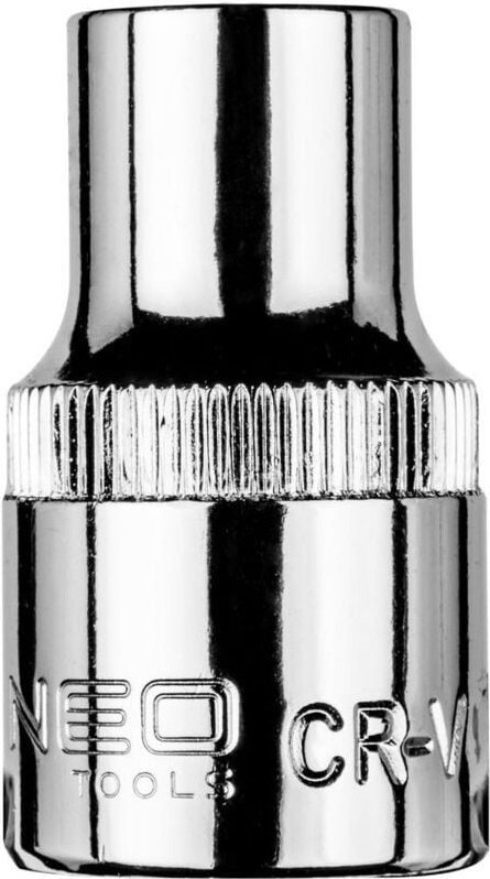 Thumbnail - NEO 1/2" Sechskant-Steckschlüssel, 10 mm – langlebiger Chrom-Vanadium-Stahl, 25 Jahre Garantie