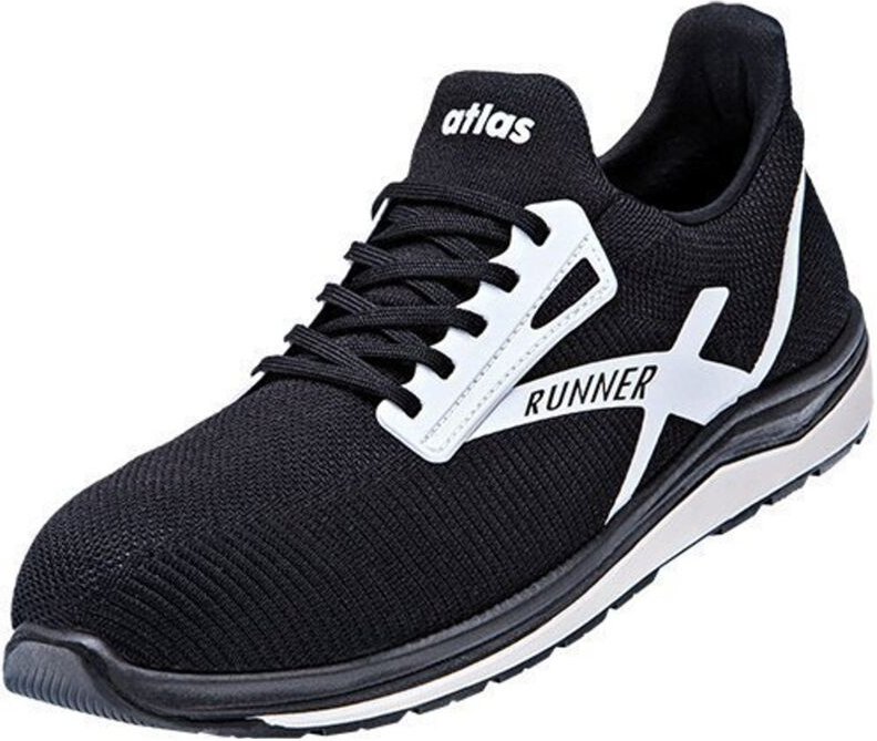 Sicherheitsschuhe runner 25 esd S1P schwarz Deep Black Arbeitsschuhe, Größe: 45 - Atlas