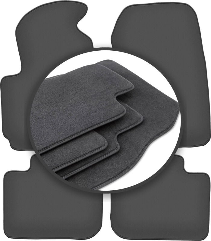 Premium-Fußmatten für: Mitsubishi Colt VII Schrägheck (2004-2008)