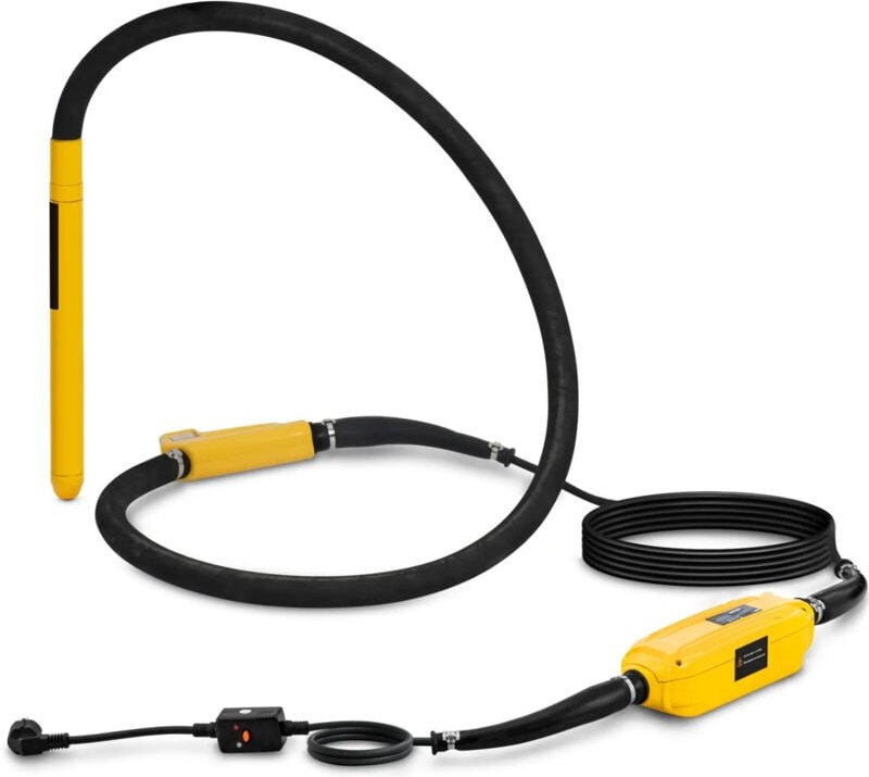 MSW - Hochfrequenz Betonrüttler mit Umformer 1200 w 435 x 40 mm 12 000 U/min 230 v