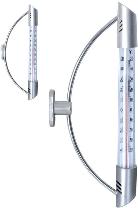 Northix - Outdoor thermometer with wide temperature range 40c to 50c
