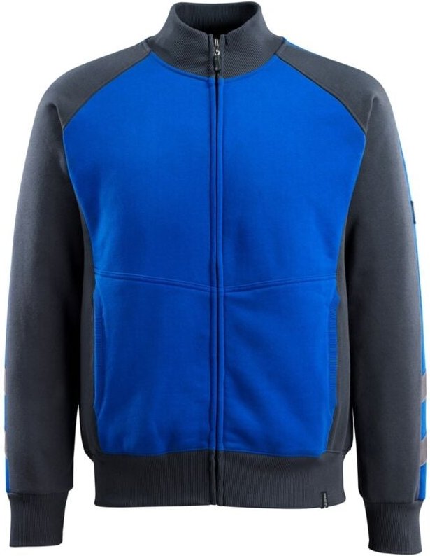 Mascot Sweatshirt AMBERG UNIQUE mit Reißverschluss 50565 Gr. XL kornblau/schwarzblau