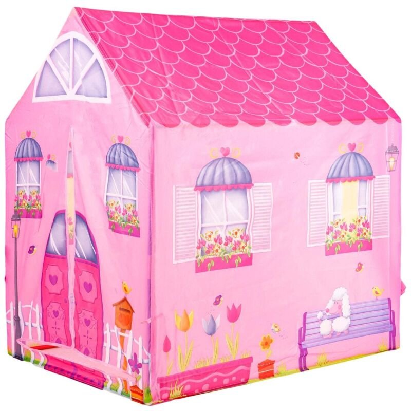 Thumbnail - Rosa hauszelt fur kinderiplay