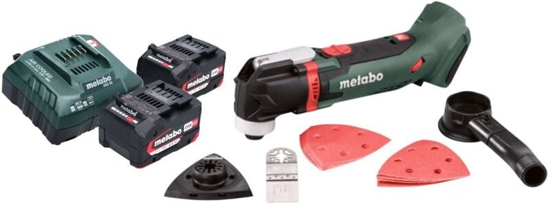 Thumbnail - Metabo - mt 18 ltx Akku Multitool 18 v ois / Starlock + 2x Akku 4,0 Ah + Ladegerät