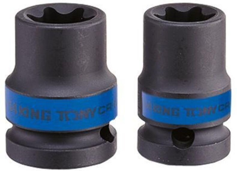KING TONY 657532 mDrive de Steckschlüssel de Impact E32 für Scania Motor, 3/4-Zoll