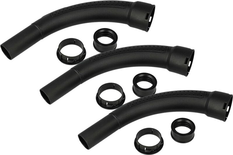 3x Universal Griff für Staubsauger - Handgriff, Ersatzteil, 35 mm Anschluss, 31 cm Lang - Vhbw