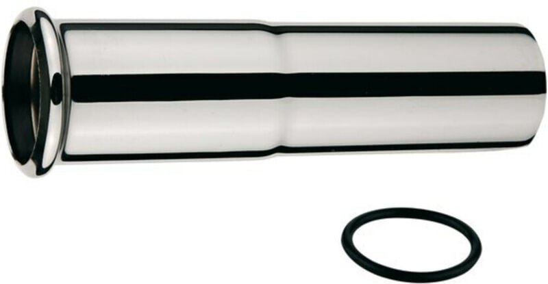 KIRCHHOFF Verlängerungsrohr, Chrom, mit O-Ring 32 mm x 125 mm