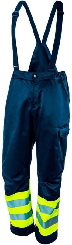 Arbeitslatzhose, Warnung, Marineblau, Größe S