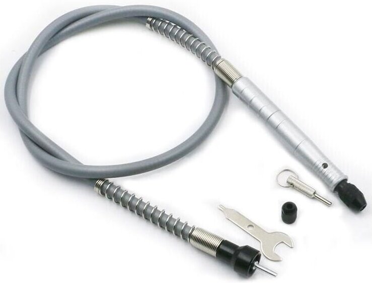 Flexible Welle, flexible Welle, Bohrwelle 3,2 mm / 1/8 Zoll zum Verlängern und Erreichen der Länge, Wellenadapter für ro...