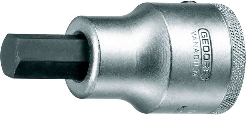 Steckschlüsseleinsatz in 32 3/4 ″ Innen-6-kant Schlüsselweite 17 mm Länge 80 mm