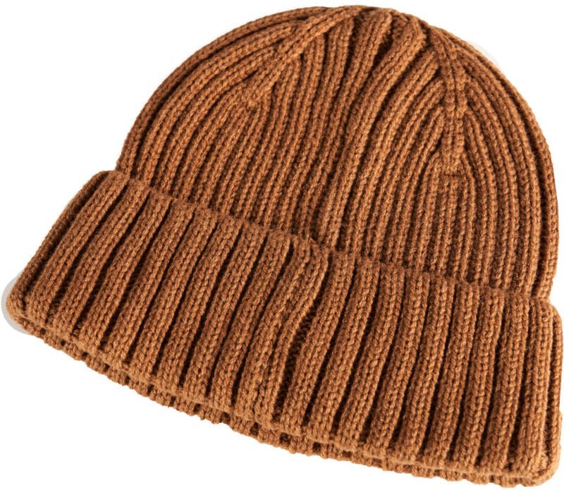 Strickmütze Mütze Gr. one, Nussbraun - Mascot