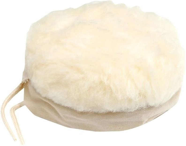 Polierhaube Wolfpack aus synthetischer Wolle für Teller 180 mm.