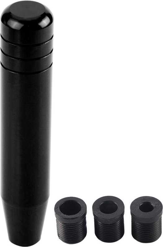 Zoternen - Universal Aluminiumlegierung Auto Manueller Schaltknauf Griff Schalthebel 18 cm Schwarz