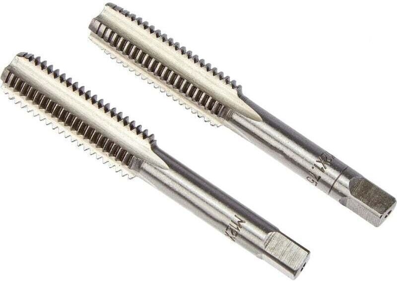 UlisemM12X1.75 Gewindebohrer und Schneideisen Vorgewindebohrer und Schneideisen M12 x 1,75 mm 2 Stück