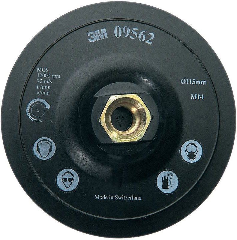 Stützteller Scotch Brite™ dh-ac D.115mm M14 kletthaftend 3M