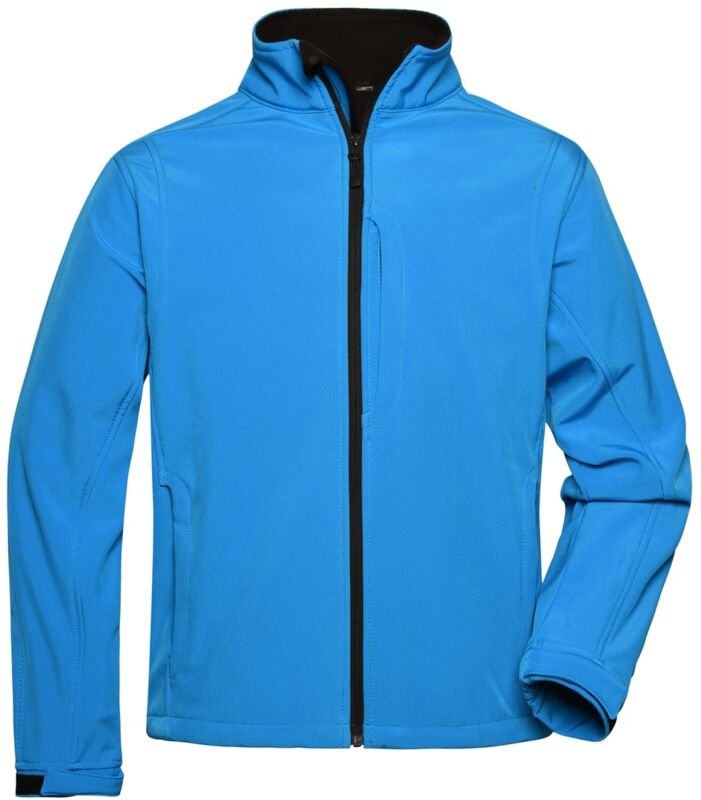 James&nicholson - Softshell Jacke Herren JN135 Gr. 3XL aqua