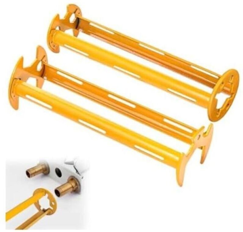 Wasserhahnschlüssel 60x185mm Spülbeckenschlüssel für kleine Räume in Küchen und Bädern (jeweils einer von A und B)