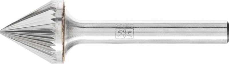 PFERD TOOLS Hartmetall Frässtift Kegelsenk KSJ 60° Ø 16x13 mm Schaft-Ø 6 mm Z5 universal fein