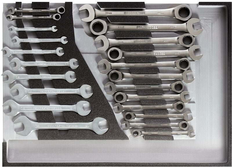 R22350006 Schraubenschlüsselsatz 1/1 CT-Modul 22-teilig