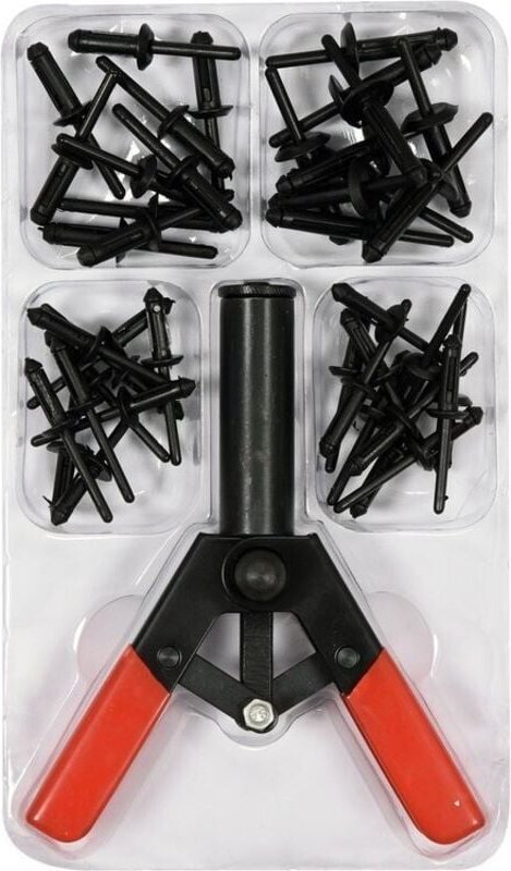 Nietensatz für kunststoffnieten 41 stk YT-35970 Yato
