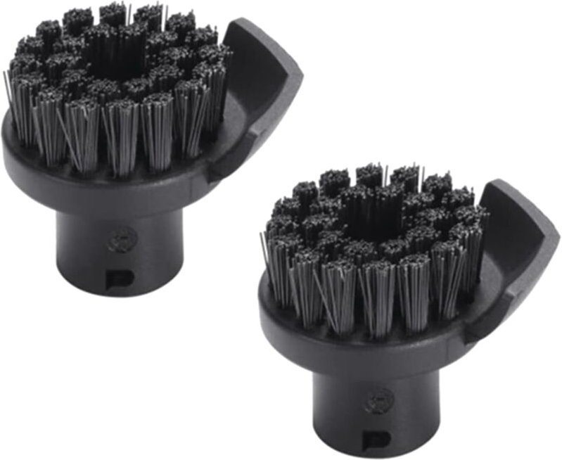 2 Stück Dampfreiniger-Rundbürste für Schmutzschaber SC1/SC2/SC3/SC4, Zubehör, kleine Rundbürste für Schaber, passend für