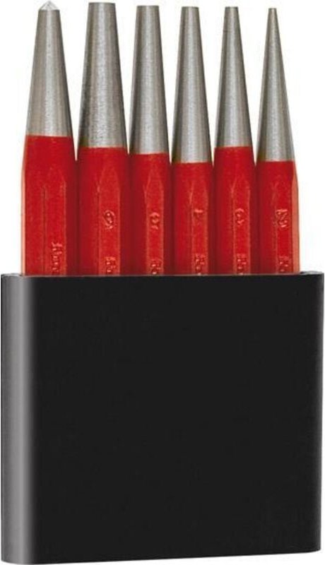 Durchtreiber-Satz 6tlg. im Kunststoffständer - Format