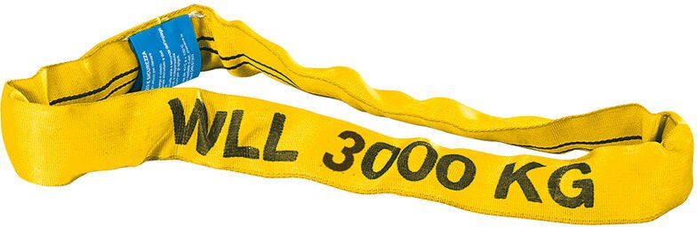 Runde Polyesterseile zum Heben von 3 Tonnen auf 2 m Fervi 2/3000