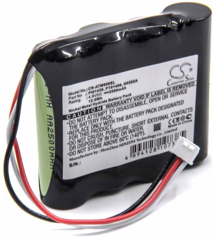 Vhbw - Akku kompatibel mit Anritsu MU909814B, MU909814C, MU909815B, MU909815C Messgerät (2500mAh, 4,8V, NiMH)