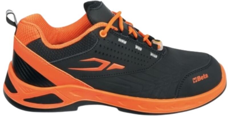 Beta - Fit Evolution 7276N S3S fo sr esd Sicherheitshochschuhe - 43 eu - Schwarz / Orange