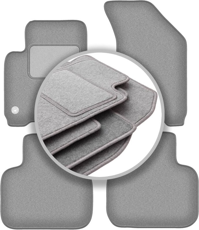 Graue Automatten für: Dodge Journey JC49 Crossover (2007-2016)