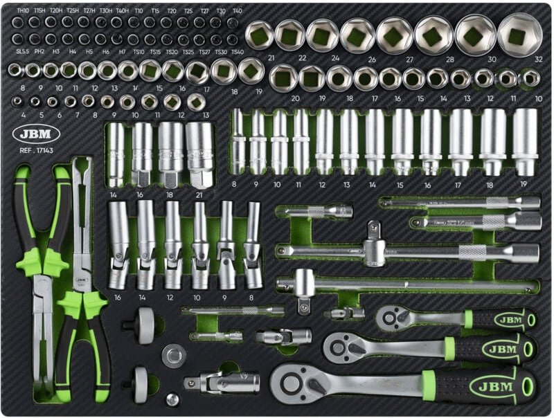 JBM17143 1/4", 3/8", 1/2" Steckschlüsselmodul