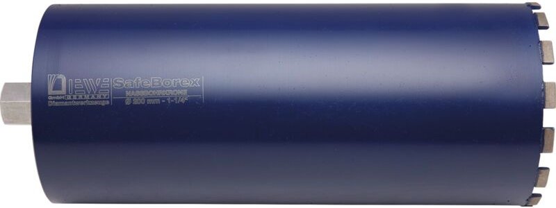 Diewe Diamantbohrkrone 200mm Nassbohrkrone für Stein, Stahlbeton & Mauterwerk zum Nassbohren