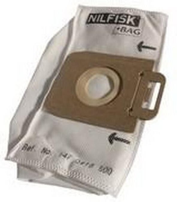 Ersatzteil - 4er Pack Staubsaugerbeutel + Vorfilter power - Nilfisk philips