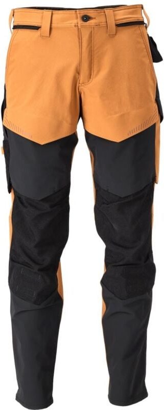 Thumbnail - Hose mit Kniepolstertaschen MASCOT Ultimate – Braun/Schwarz – Größe 38 – Schrittlänge 82 – 22379-311-5409-82C44