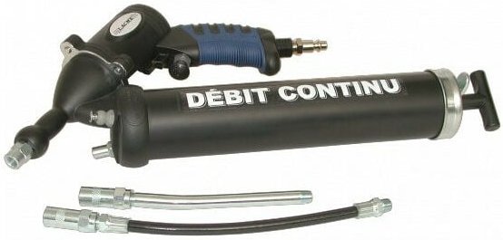 Lacmé - Pneumatische Schmierpistole Pro continuous flow composite 500 cm3