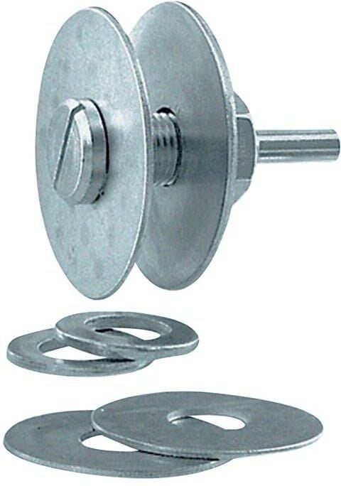 3M - Spannschaft mn-ac passend für Grobreinigungsscheiben Schaft-Ø 6 mm für Bohrungs-Ø 12,7 mm