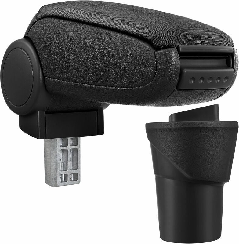 Pro.tec - Mittelarmlehne Nissan Micra K13 mit Staufach Textil Schwarz