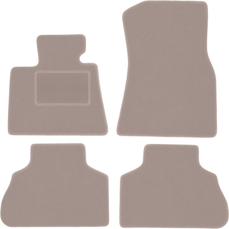 Beige Velours-Fußmatten für: BMW X5 G05 SUV (2018-)