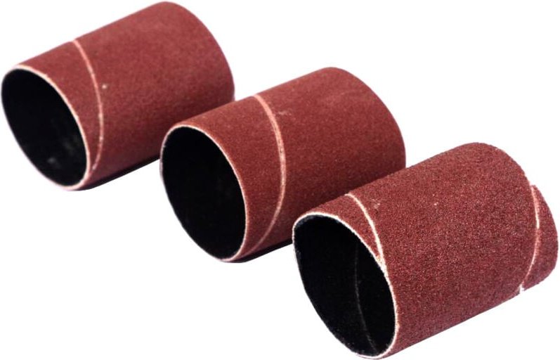 Schleifpapier für Satinierschleifrolle 45 mm, 3er Set.