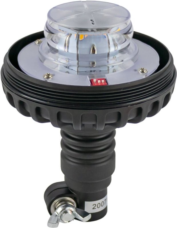 JBM - led-rundumleuchte 12–24 v, flexibler sockel 53690