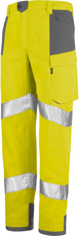 Retina Hosen Neon-Gelb / Mineral-Grau 2xl - Fr(56-58)