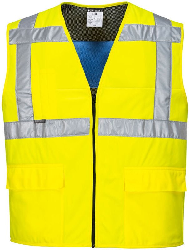 Erfrischendes HV Weste Gelb 2XL/3XL