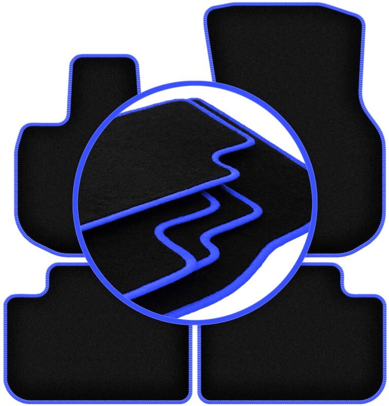 CARLUX-BLUE Autofußmatten für: BMW X3 G01 SUV (2017-)