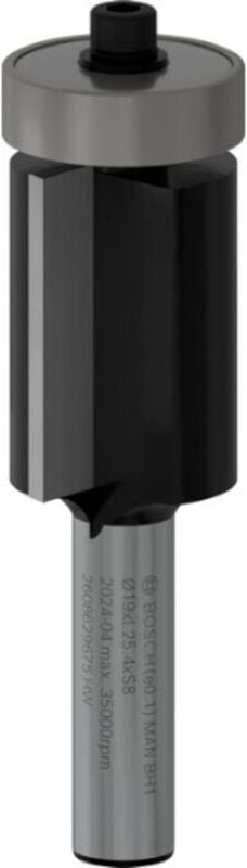 Thumbnail - Bosch Professional - Bosch pro Bündigfräser mit untenliegendem Führungskugellager ø 19 x l 25,4 Schaft 8 mm - 2608629675