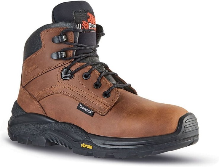 Thumbnail - Hochsichere Arbeitsschuhe IRON RS S3 HRO HI CI SRC - Braun 45