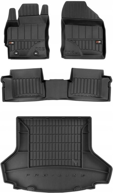 SET 3D Gummimatten Toyota Auris 2 Kombi 2012-2018 zw