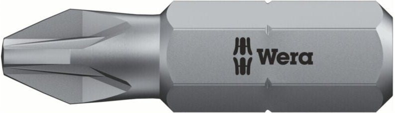 Thumbnail - Pozidriv-Bit, 1/4 Zoll, Kreuzschlitzgröße 2, 50 mm Länge - Wera