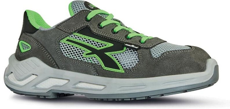 Sicherheitsschuhe niedrig SPECTER ESD S1P SRC - Grau/Grün 46